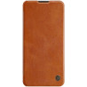 Θήκη Πορτοφόλι Nillkin Qin Book Case για Samsung Galaxy A21/A21s (6902048201057) -  Καφέ