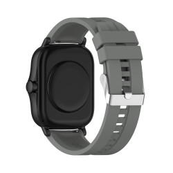 Λουράκι Σιλικόνης 20mm για Huawei Watch GT2 42mm - Γκρί