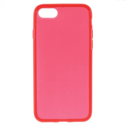 Διάφανη Θήκη Σιλικόνης για iPhone 7 / 8 4.7 inch - Κόκκινη
