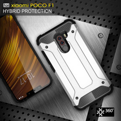 Θήκη Σιλικόνης Diamond Armor για Xiaomi Pocophone F1 - Navy Blue