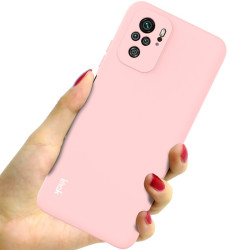 Θήκη Σιλικόνης IMAK UC-2 Series για Xiaomi Redmi Note 10 / 10S - Ροζ