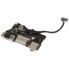 Πλακετάκι Φόρτισης Magsafe 2 ,USB κ Audio Jack Board για MacBook Air 13 A1466 (2013-2018) (820-3455-A) (923-0439)