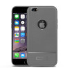 Θήκη Σιλικόνης Litchi Texture TPU για iPhone 6s Plus / 6 Plus - Γκρι