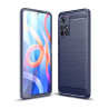 Θήκη Σιλικόνης Carbon Fiber Tpu για Xiaomi Poco M4 Pro 5G / Redmi Note 11S 5G - Μπλε