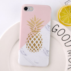 Θήκη Σιλικόνης TPU Marble Pineapple Pattern για iPhone 6/6s