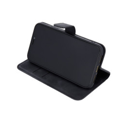 Θήκη Πορτοφόλι Smart Velvet για iPhone 7 / 8 / SE 2020 / SE 2022 - Μαύρο