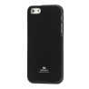 Mercury GOOSPERY Θήκη Σιλικόνης TPU για iPhone SE 5s 5 - Μαύρη