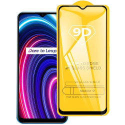 Τζαμάκι Προστασίας Full Glue Tempered Glass 9D για OPPO Realme C25Y / C21Y