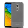 Litchi Texture Θήκη Σιλικόνης TPU για Xiaomi Redmi 5 - Γκρι