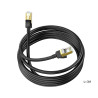 HOCO US07 3M Καλώδιο Δικτύου CAT6 LAN Ethernet – Μαύρο