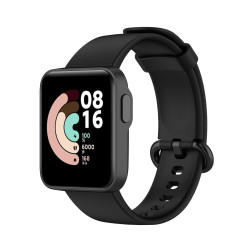 Λουράκι Σιλικόνης για Xiaomi Mi Watch Lite / Redmi Watch - Μαύρο