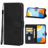 Θήκη Πορτοφόλι Leather με Βάση Στήριξης για Xiaomi Redmi 10C – Μαύρο