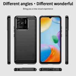 Θήκη Σιλικόνης MOFI Carbon Fiber Xiaomi Redmi 10C (695172104481) – Μπλε