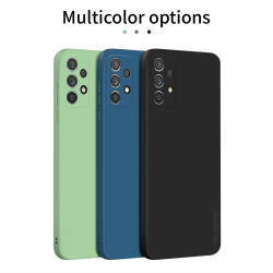 PINWUYO Sense Series Θήκη Liquid Silicone για Samsung Galaxy A53 5G – Πράσινο