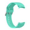 Λουράκι Σιλικόνης Silver Round Buckle για Samung Galaxy Watch 4 40mm / 44mm – Mint Green