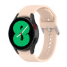 Λουράκι Σιλικόνης Silver Round Buckle για Samung Galaxy Watch 4 40mm / 44mm – Light Pink