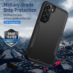 Θήκη Pioneer Armor Heavy Duty για Samsung Galaxy S22 Plus 5G - Μαύρο