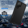 Θήκη Pioneer Armor Heavy Duty για Samsung Galaxy S22 Ultra 5G - Μαύρο