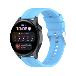 Λουράκι Σιλικόνης για Huawei Watch 3 / 3 Pro – Sky Blue