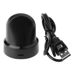 Ασύρματη Βάση Φόρτισης με Καλώδιο Micro USB για Samsung Gear S2 / S3 Classic Frontier