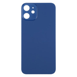 Ανταλλακτικό Πίσω Καπάκι Big Hole Back Cover Glass για iPhone 12 – Μπλε