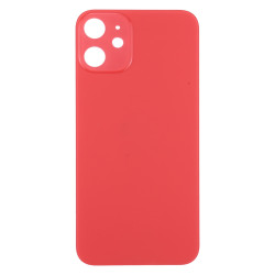Ανταλλακτικό Πίσω Καπάκι Big Hole Back Cover Glass για iPhone 12 – Κόκκινο
