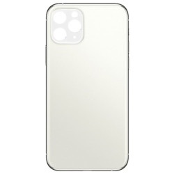 Ανταλλακτικό Πίσω Καπάκι Back Cover Glass για iPhone 11 Pro - Λευκό