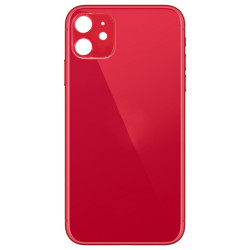 Ανταλλακτικό Πίσω Καπάκι Back Cover Glass για iPhone 11 - Κόκκινο