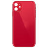 Ανταλλακτικό Πίσω Καπάκι Back Cover Glass για iPhone 11 - Κόκκινο