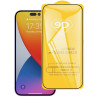 Τζαμάκι Προστασίας 9D Full Glue Tempered Glass για iPhone 14 Pro – Μαύρο