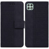 Θήκη Πορτοφόλι Embossed Leather για Samsung Galaxy A22 5G – Μαύρο