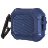 Θήκη Armor Carbon Fiber Case για AirPods Pro – Μπλε