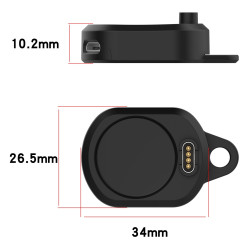 Βάση Φόρτισης Charging Base Adapter για Garmin Watch - Μαύρο