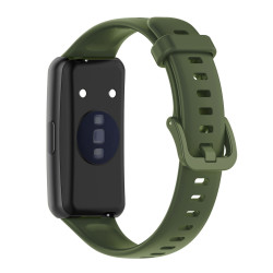 Λουράκι Σιλικόνης για Huawei Band 7 - Army Green
