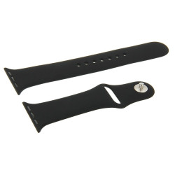Λουράκι Σιλικόνης M/L για Apple Watch Ultra 49mm / 45 / 44 / 42 - Μαύρο