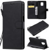 Θήκη Πορτοφόλι Leather Book για Xiaomi Redmi Note 9S / Note 9 Pro – Μαύρο