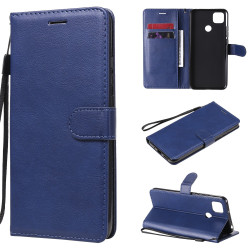 Θήκη Πορτοφόλι Leather Book για Xiaomi Redmi 9C – Μπλε