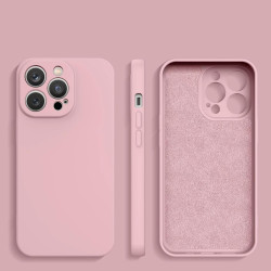 Θήκη Σιλικόνης Liquid Silicone Για iPhone 14 Pro - Ροζ