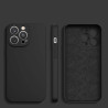 Θήκη Σιλικόνης Liquid Silicone Για iPhone 14 Plus  - Μαύρη