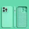Θήκη Σιλικόνης Liquid Silicone Για iPhone 14 Plus - Mind Green