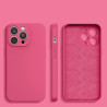 Θήκη Σιλικόνης Liquid Silicone Για iPhone 14 Plus - Φούξια