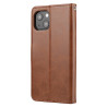 Θήκη Πορτοφόλι Book Leather Case για iPhone 13 / 14 – Καφέ