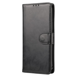 Θήκη Πορτοφόλι Book Leather Case για iPhone 13 Pro - Μαύρο