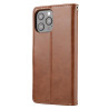 Θήκη Πορτοφόλι Book Leather Case για iPhone 13 Pro – Καφέ