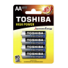 Τoshiba Super Αλκαλική μπαταρία AA (4ΤΜΧ)
