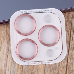 Τζάμι Προστασίας Κάμερας Camera Lens Tempered Glass για iPhone 14 Pro / 14 Pro Max  – Pink