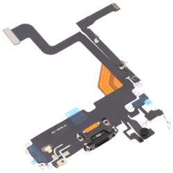 Θύρα Φόρτισης Charging Port Flex Cable για iPhone 13 Pro – Μαύρο