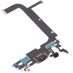 Θύρα Φόρτισης Charging Port Flex Cable για iPhone 13 Pro Max – Μαύρο