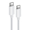 Καλώδιο Φόρτισης & Data 65W Type-C σε Type-C για Huawei MateBook Laptop Fast Charging 1.5m – Λευκό
