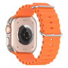 Λουράκι Σιλικόνης Ocean Silicone για Apple Watch Ultra 49mm / 45mm / 44mm / 42mm – Orange
